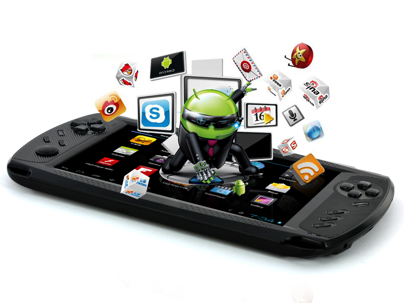 7 Inch Android Gaming Console Tablet Play Droid 1GHz CPU 8GB Internal Memory Emulator plusbuyer 7