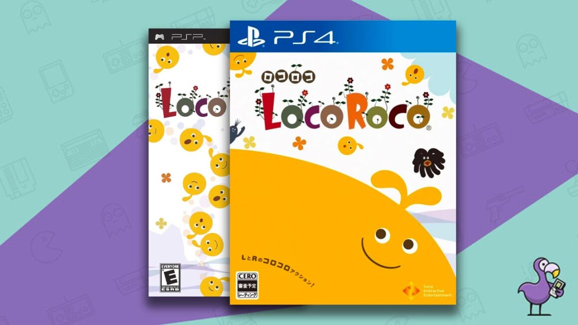 Los mejores juegos retro en PS5 - Loco Roco Game Shell Cover Art