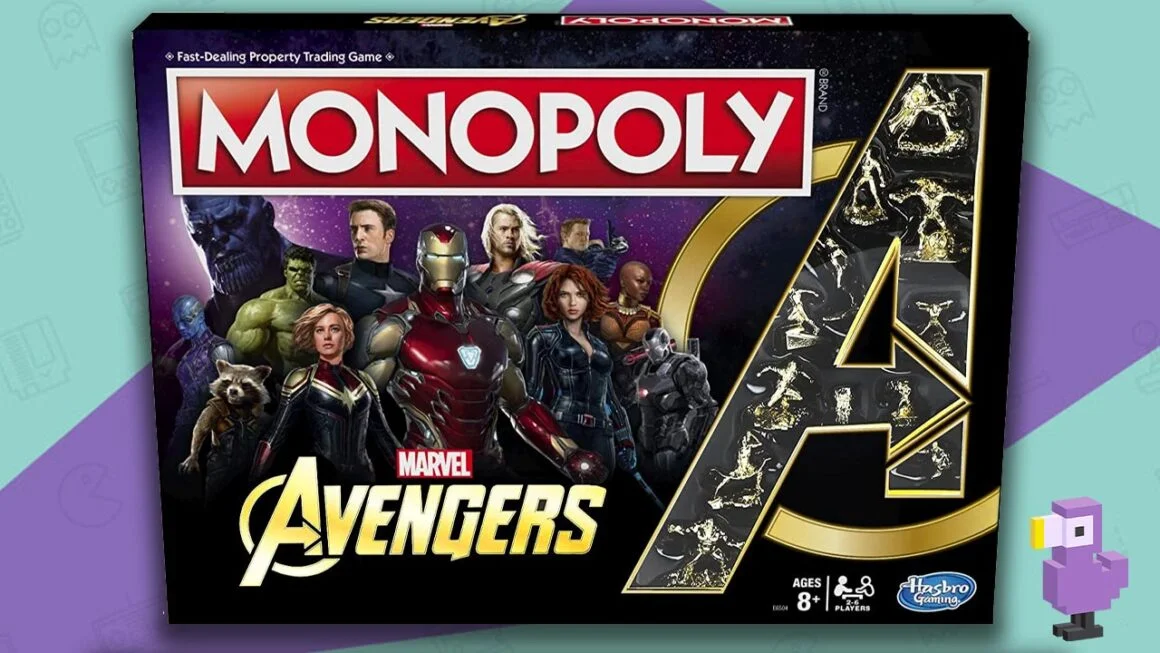Marvel avengers monopoly game case best marvel board games