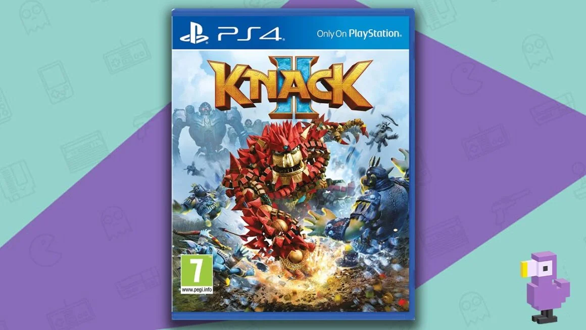 Arte de portada del juego Knack 2: el juego de PS4 más subestimado
